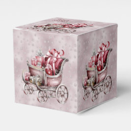 クリスマスそりとギフト付き休日のお願いボックス フェイバーボックス