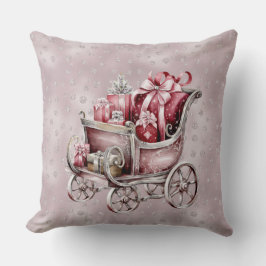 クリスマスそりギフトホリデイ装飾用クッション クッション