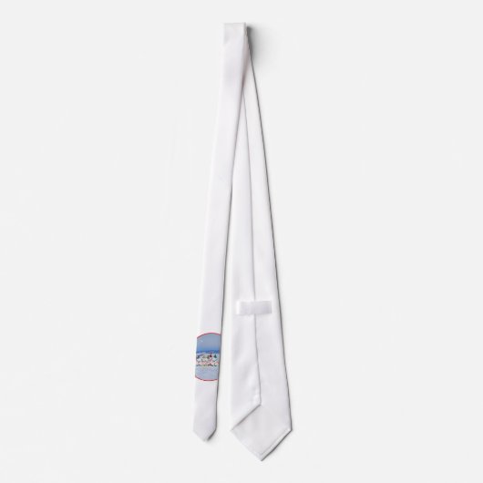 クリスマスそり ネクタイ (裏面)