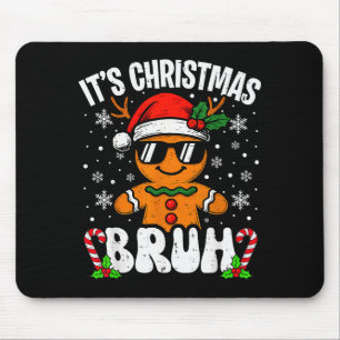 クリスマスだってさ メメ ジョーク ジンジャーブレッド Xmas Tシャツ マウスパッド