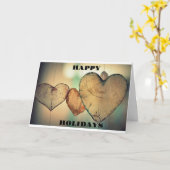 クリスマスだもの、楽しくなる季節ね - 「デッキ・ザ・ホールズ」 カード (黄色い花)