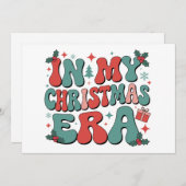 クリスマスだもん！かわいいグッバイクリスマス シーズンカード (正面/裏面)