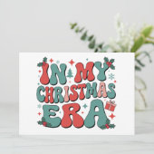 クリスマスだもん！かわいいグッバイクリスマス シーズンカード (スタンド正面)