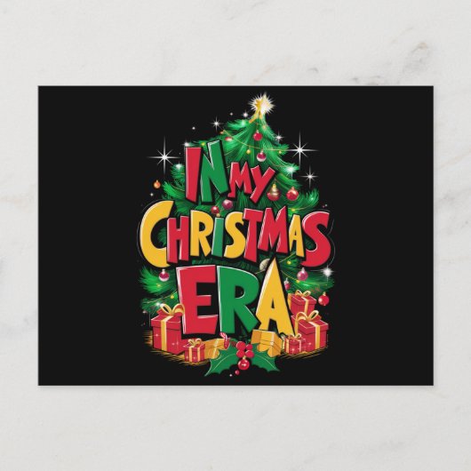 クリスマスだもん もっとキュートでグルーヴィーなホリデー Xmas シーズンポストカード (正面)