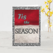 クリスマスだ カード (黄色い花)