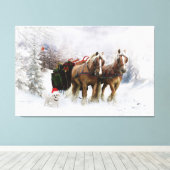 クリスマスだ キャンバスプリント (インサイチュ (ウッドフロア))