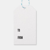 クリスマスだ！ ギフトタグ (裏面)