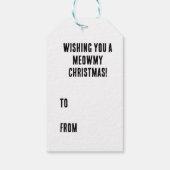 クリスマスだ！ ギフトタグ (裏面)