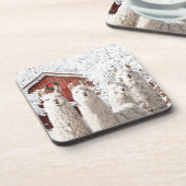 「クリスマスだ！」 コースターセット コースター (左側)