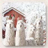 「クリスマスだ！」 コースターセット コースター (正面)