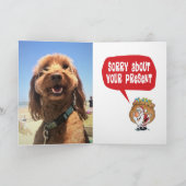 クリスマスだ！ シーズンカード (内部)