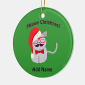 クリスマスだ！ セラミックオーナメント (左)