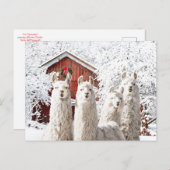 「クリスマスだ！」 ポストカード (正面/裏面)