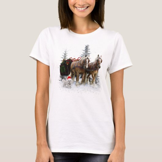 クリスマスだ Tシャツ (正面)