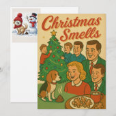 クリスマスって、懐かしいけどクサイよな。 シーズンカード (正面/裏面)