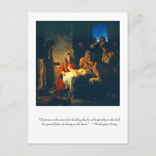 "クリスマスです季節" シーズンポストカード (正面)