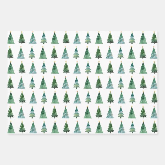 クリスマスとお正月のプレゼント ラッピングペーパーシート (正面)