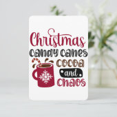 クリスマスとキャンディーキャン 招待状 (スタンド正面)