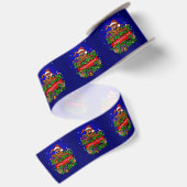 クリスマスとクリスマスラビット サテンリボン (裏面)