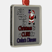 クリスマスとサンタに欲しいもの…クローン メタルオーナメント (右)