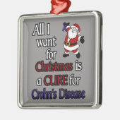 クリスマスとサンタに欲しいもの…クローン メタルオーナメント (左)