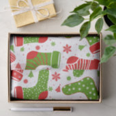 クリスマスとシームレスなベクタパ違うターン 薄葉紙 (ギフト)