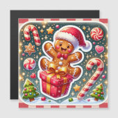 クリスマスとジンジャーブレッドマン (正面/裏面)