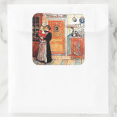 クリスマスとニューアコの間に スクエアシール (バッグ)