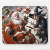 クリスマスとハロウィンの祭典が衝突 マウスパッド (正面)