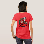 クリスマスとハロウィーンTシャツ Tシャツ (裏面フル)