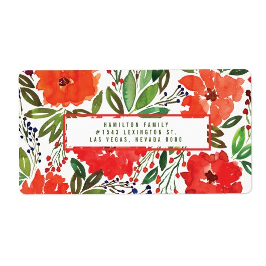 クリスマスとハンドラ絵を描ベル ラベル (正面)