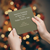 クリスマスとユール（キリスト降誕祭）恵みホリデーカード シーズンカード