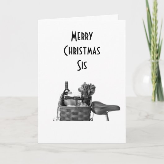 クリスマスと一年を通じて愛する姉妹 シーズンカード (正面)