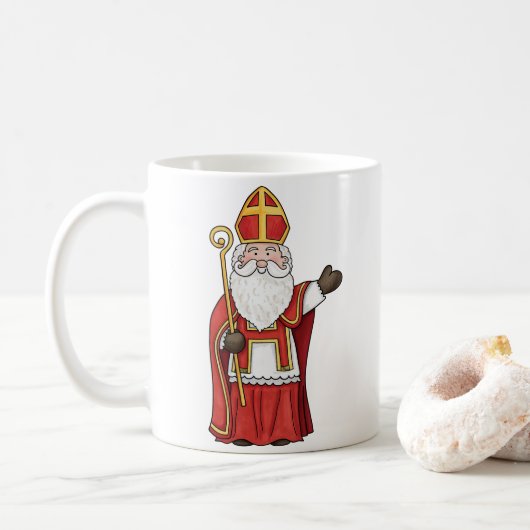 クリスマスと冬のデザインコーヒーマグ コーヒーマグカップ (ドーナツ)