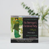 クリスマスと友人のパーティー 招待状 (スタンド正面)