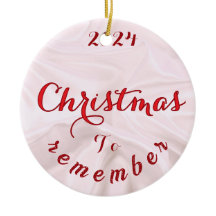 クリスマスと家族のオーナメント