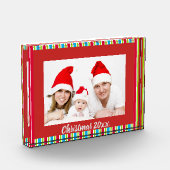 クリスマスと年お気に入りの名写真 フォトブロック (左)