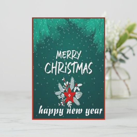 クリスマスと年賀状 シーズンカード (スタンド正面)