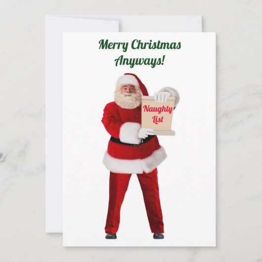 クリスマスと年賀状 シーズンカード (正面)