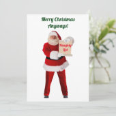 クリスマスと年賀状 シーズンカード (スタンド正面)