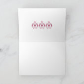 クリスマスと年賀状 シーズンカード (内部)