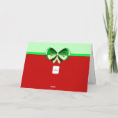 クリスマスと年賀状 シーズンカード (裏面)