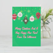 クリスマスと年賀状，ダウンロード可能 シーズンカード (スタンド正面)