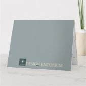 クリスマスと幸せな新年のグリーティングカード カード (裏面)