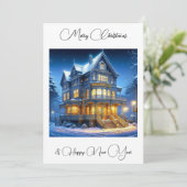 クリスマスと新年のおめでたいメッセージ - あなただけの特別なカード シーズンカード (スタンド正面)