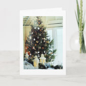 *クリスマスと新年のご希望!* カード (正面)