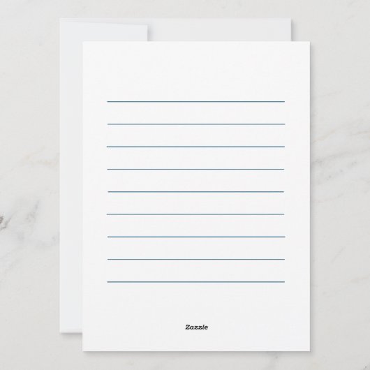 クリスマスと新年のご挨拶 シーズンカード (裏面)