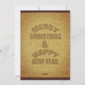 クリスマスと新年のご挨拶、美しさGC シーズンカード (裏面)