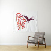 クリスマスと新年のグラフィックデザイン,野生動物 タペストリー (インサイチュ(横))