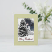 クリスマスと新年のグリーティングカード シーズンポストカード (スタンド正面)